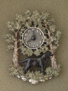 Labrador Retriever - Wall Clock metal