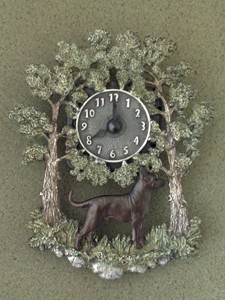 Mexican Hairless - Wall Clock metal
