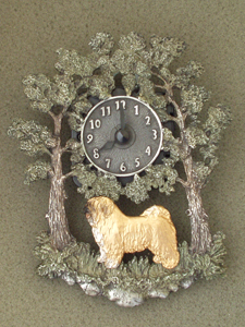 Tibetan Terrier - Wall Clock metal
