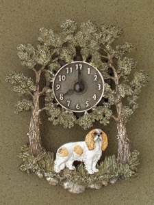 Cavalier King Charles Spaniel - Wall Clock metal
