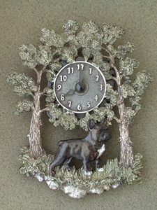 French Bulldog - Wall Clock metal