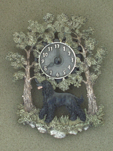 Afghan Hound - Wall Clock metal