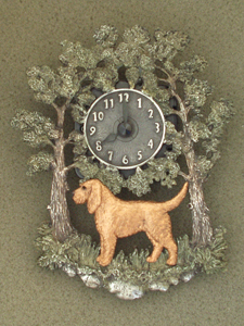 Griffon Fauve de Bretagne - Wall Clock metal