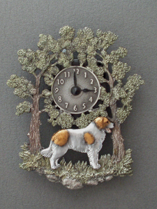 Czech Mountain Dog - Wall Clock metal