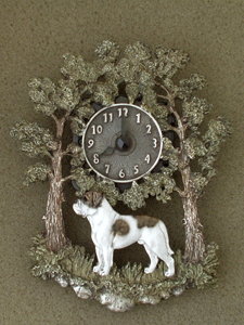 American Bulldog - Wall Clock metal