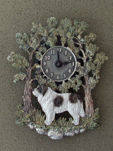 Pyrenean Mastiff - Wall Clock metal