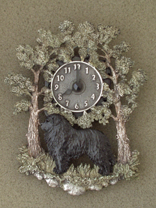 Newfoundland - Wall Clock metal