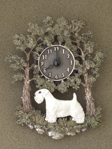Sealyham Terrier - Wall Clock metal