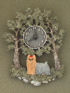 Yorkshire Terrier - Wall Clock metal