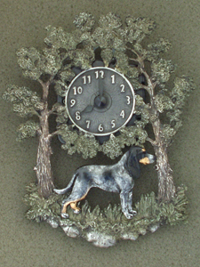 Luzern Hound - Wall Clock metal