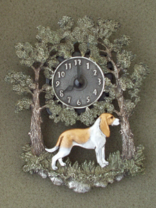 Swiss Hound - Wall Clock metal