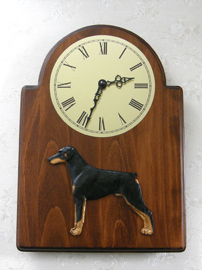 Dobermann - Wall Clock Classic